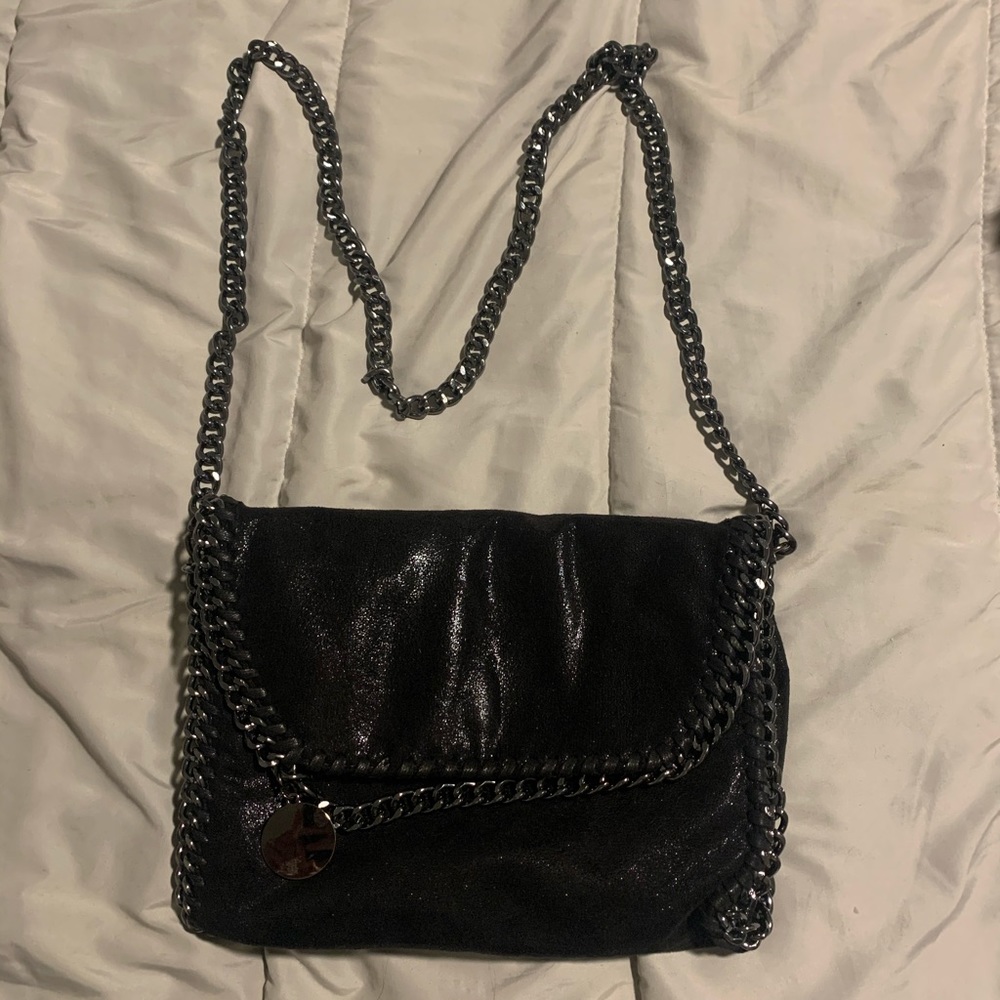 Black crossbody bag